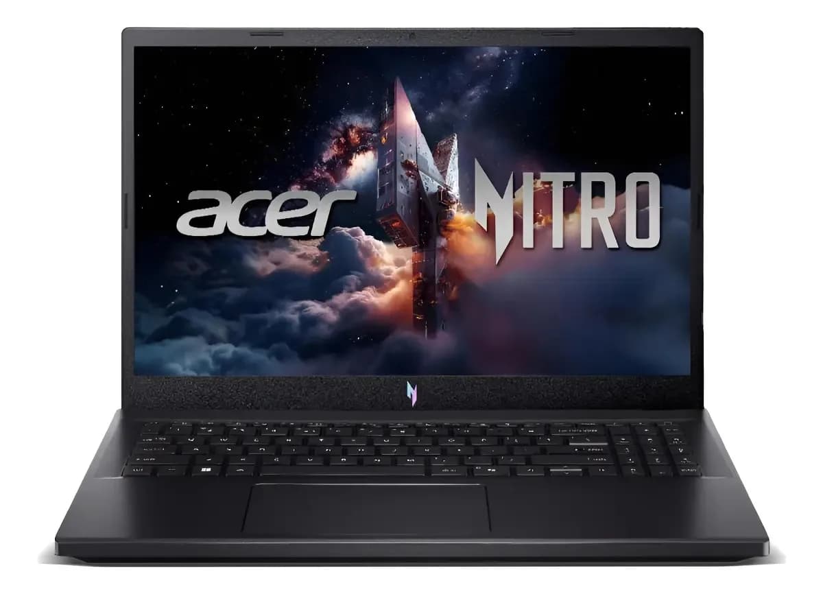 Notebook Gamer 15.6" Acer Nitro V 15 Processador Intel Core i7 de 13ª Geração Placa de Vídeo NVIDIA GeForce RTX 4060 de 8GB RAM de 16GB DDR5 SSD de 512GB Tela IPS Full HD de 165Hz Sistema Linux