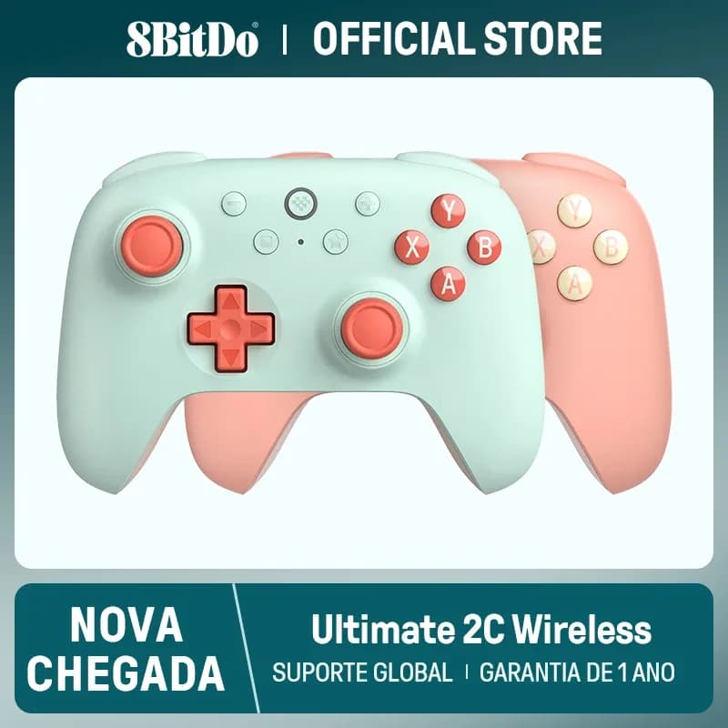 8BitDo - Novo controlador de jogos sem fio Ultimate 2C para PC, Windows 10, 11, Steam Deck, Raspberry Pi, Android - AliExpress 44