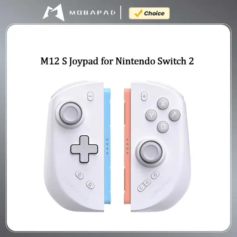 Controle MOBAPAD M12 S para Nintendo Switch 2 com Joystick TMR, Vibração HD, Botões Mecânicos e Macro Programável - AliExpress 44