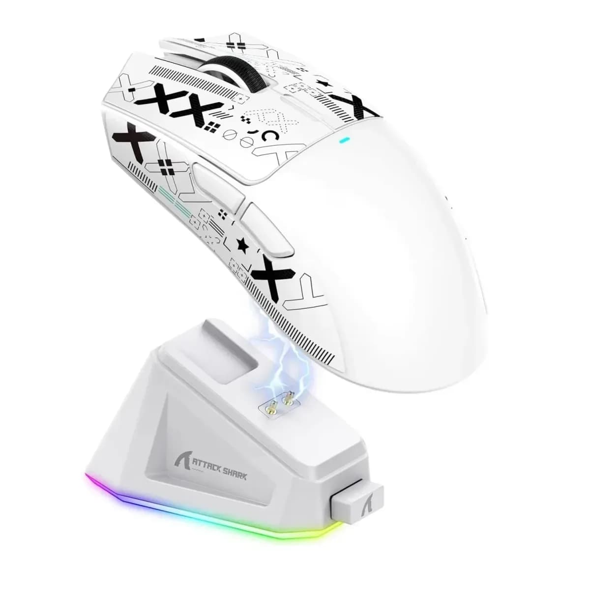 2025nova venda quente x11 mouse gamer sem fio com doca de carregamento pixart paw3311 sensor de jogos, mouse sem fio bt/2.4g