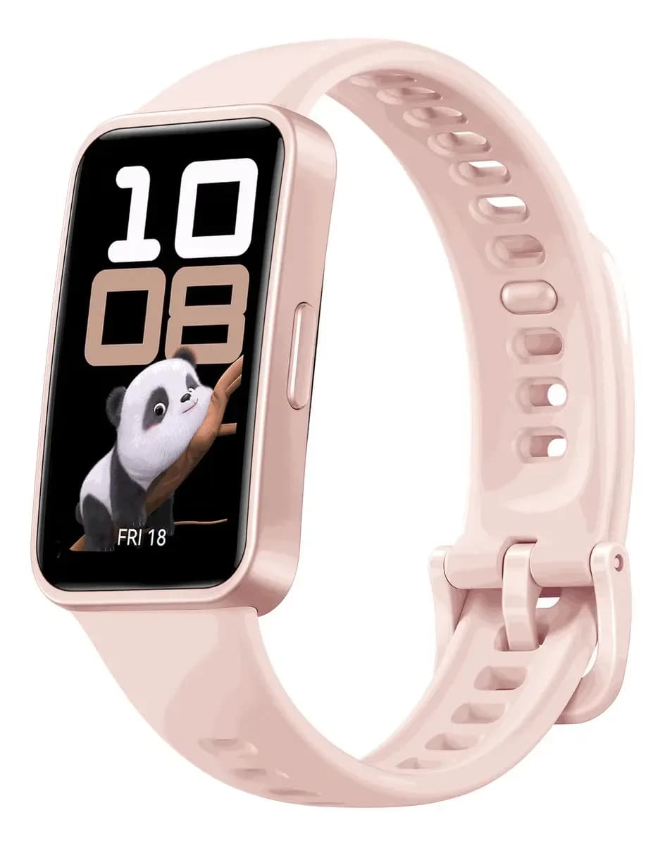 Smartwatch HUAWEI Band 10 Caixa de Polímeros Duráveis Análise do Sono em Nível Profissional Assistente de Bem-estar Emocional Relógio Smartwatch Compatível com Android e iOS Rosa