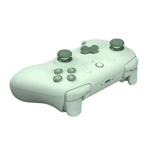 Controle sem fio 8BitDo Ultimate 2C Bluetooth para PC e Android - Verde, joysticks Hall Effect, 81HD02
