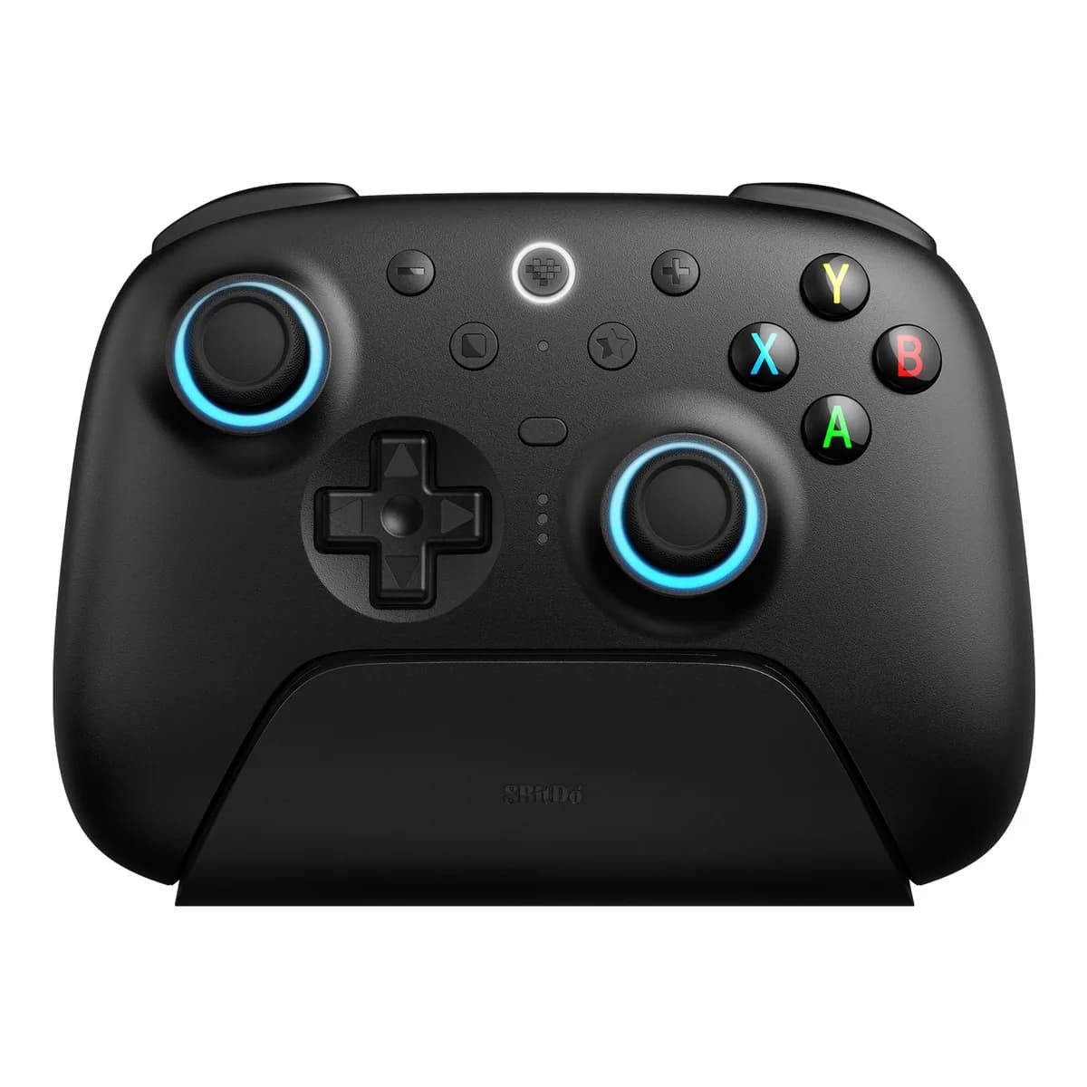 Controle sem fio 8BitDo Ultimate 2 para Windows e Android - joysticks TMR, Bluetooth e 2.4GHz, Preto