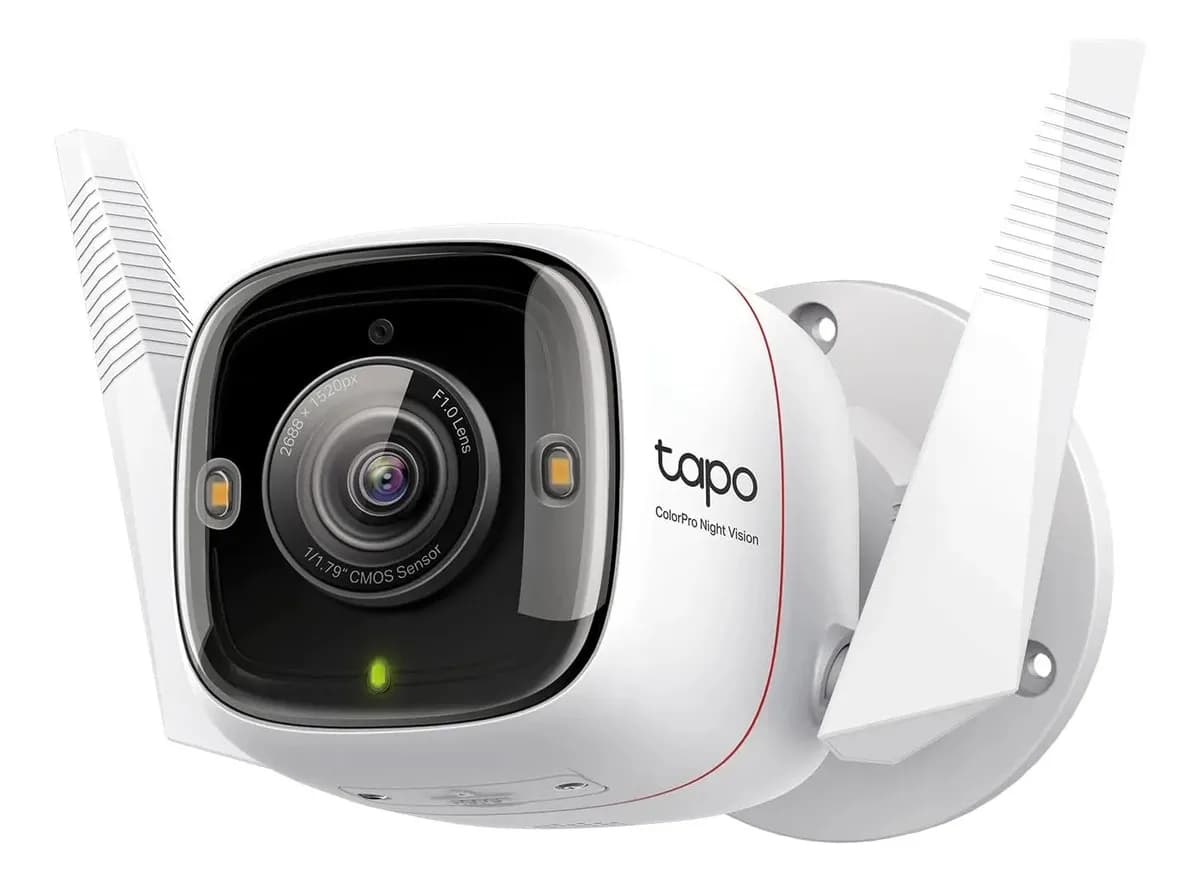 Camara Exterior Wi-fi Tp-link Colorpro 2k Qhd Nocturna White