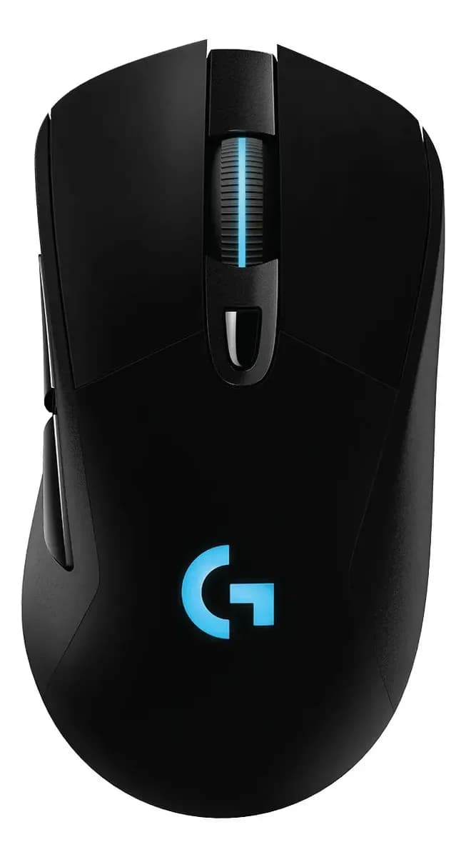 Mouse Gamer Sem Fio Logitech G703 LIGHTSPEED RGB LIGHTSYNC, 6 Botões Programáveis, Sensor HERO 25K, Recarregável, Compatível POWERPLAY