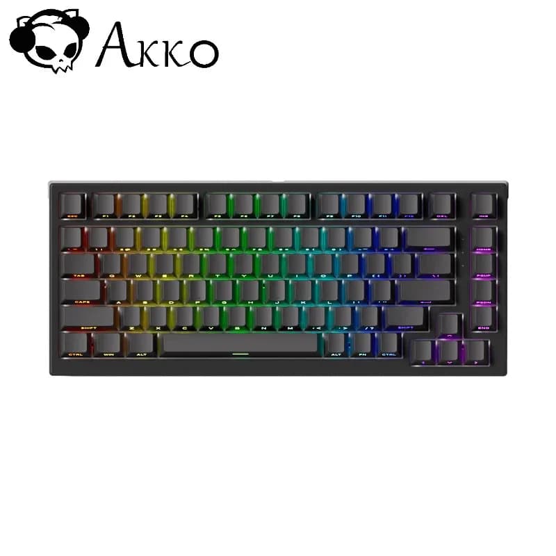 Teclado Magnético Akko TAC75 HE Gamer 75% 8K Switch Akko Glare Linear 75% Hall Effect