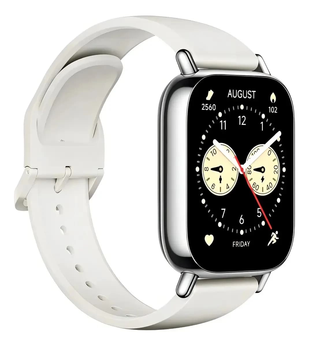 Relógio Smartwatch Redmi Watch 5 Lite Com Gps Caixa Light Gold Pulseira Dourado