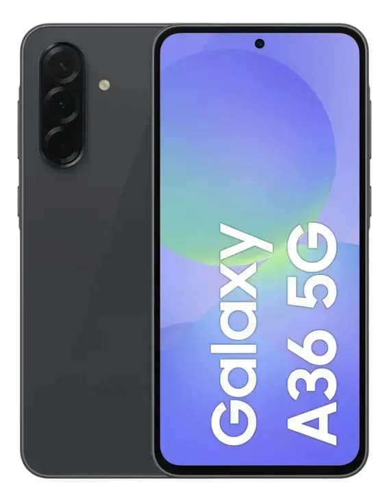 Smartphone Samsung Galaxy A36 5G 128GB 6GB RAM Câmera Tripla de até 50MP Selfie de 12MP IP67 Super AMOLED 6.7'' NFC Recursos AI Android e Segurança Snapdragon - Branco