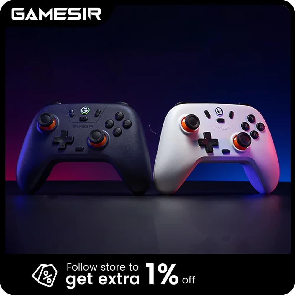 GameSir Nova Lite Controle Sem Fio, Controlador de Jogos Bluetooth com Efeito Hall para Switch, Android, iOS, PC, Jogos Steam - AliExpress 44