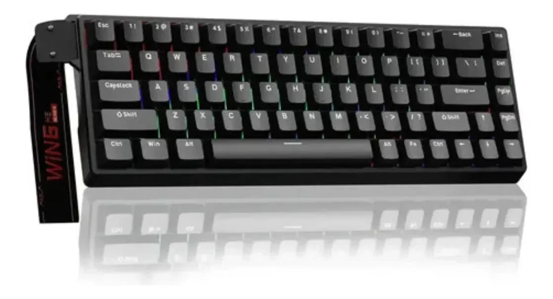 Teclado Magnético Aula Win68 68% Cor de teclado Preto Idioma Inglês US