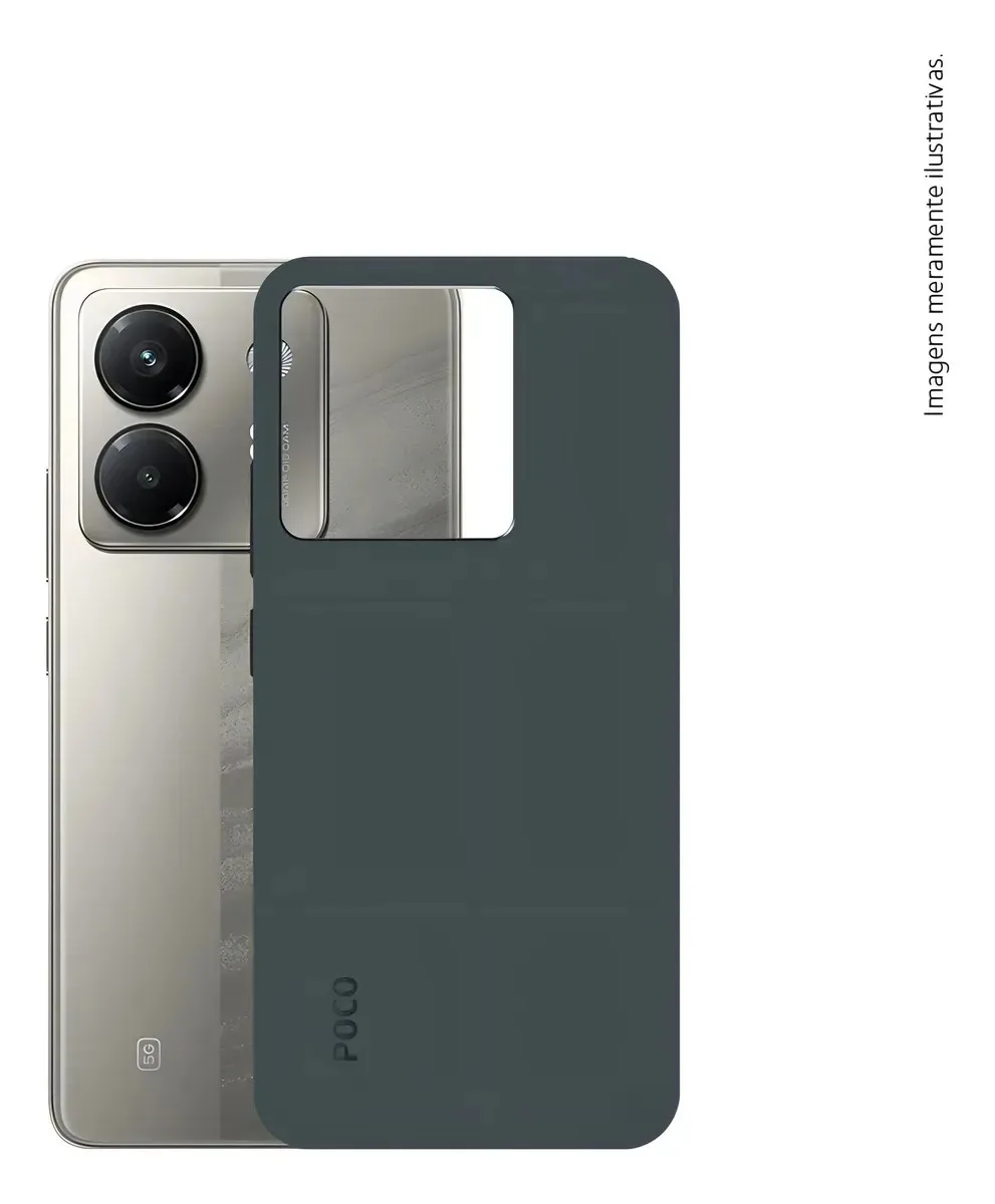 Celular SmartPhone Xiaomi Poco M7 Pro 5g Prata