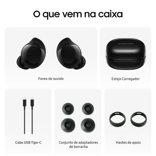 Samsung Galaxy Buds Core, Fone de Ouvido, sem fio, cancelamento de ruído, interprete inteligente
