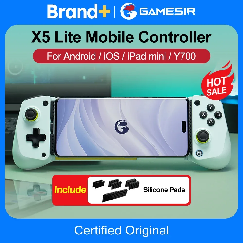 GameSir X5 Lite Gamepads de telefone móvel para iPhone 16 15 Series iPad Mini Android Tablet Controller Hall Effect Joysticks Design - AliExpress 44