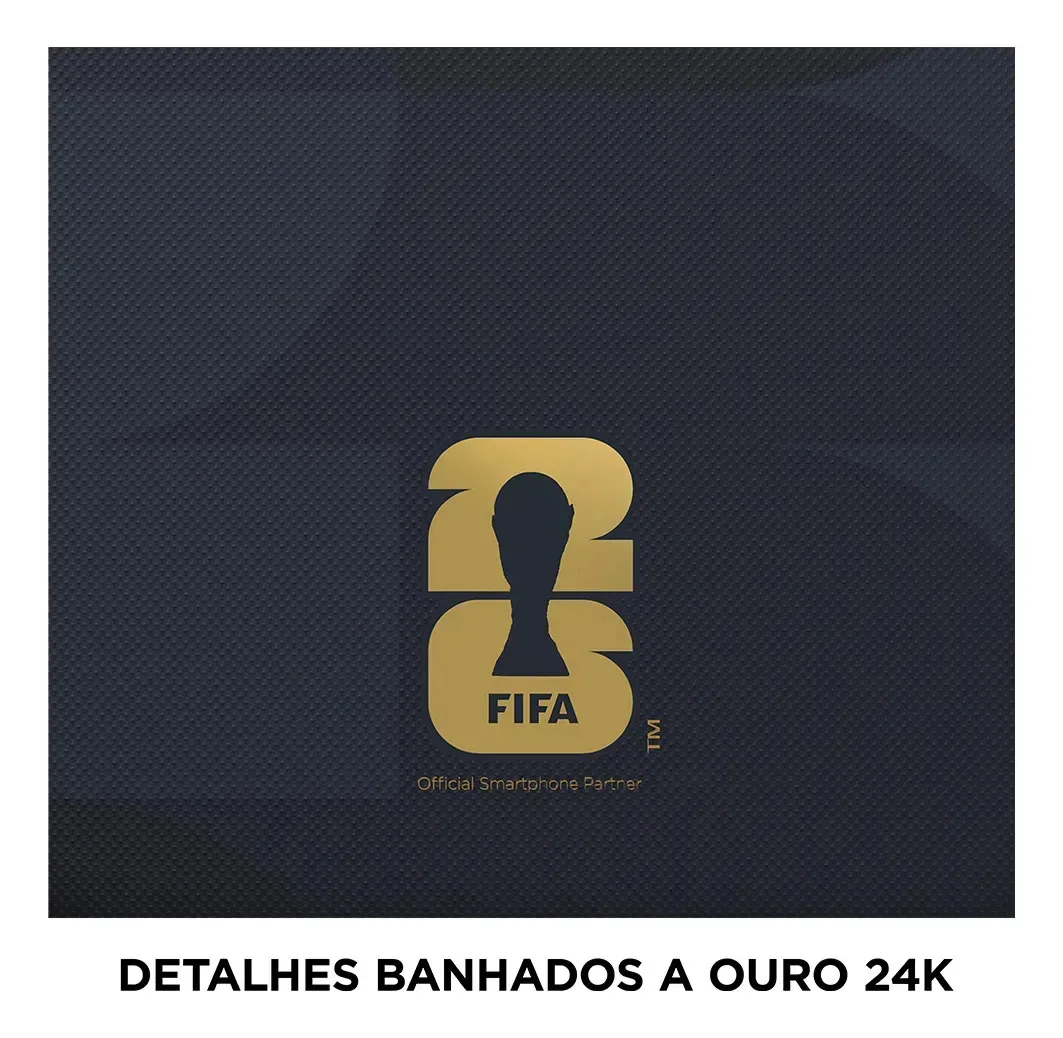 Smartphone Motorola Edge 70 Fusion 5g Fifa World Cup Collection - 256gb 8gb Ram + 16gb Ram Boost, Camera 50mp Sony Lytia 710, Tela 1.5k Extreme Amoled - Grafite