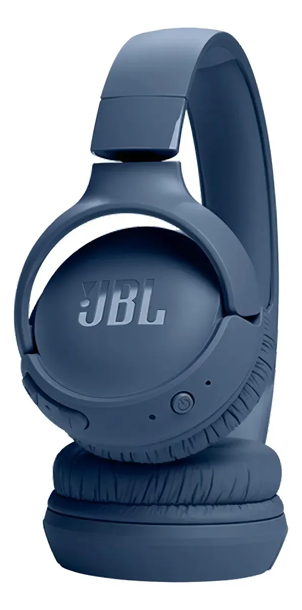 Fone de Ouvido Bluetooth JBL Tune 520BT Azul Headphone Sem Fio com Microfone Até 57h de Bateria Bluetooth 5.3