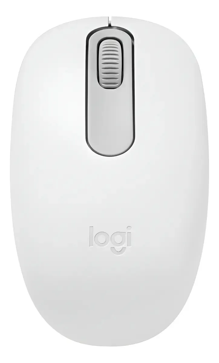 Mouse Sem Fio Logitech M196 Com Conexão Bluetooth - Branco