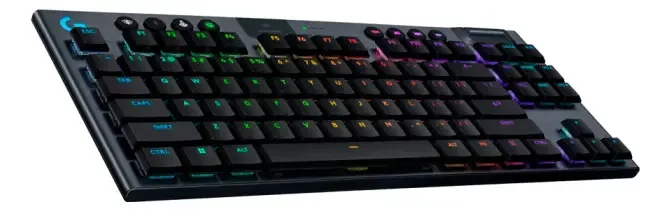 Teclado Mecânico Gamer Sem Fio Logitech G915 X Tkl- Preto