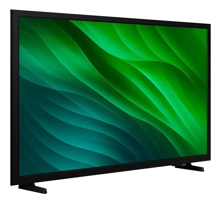 Smart Tv Samsung 32'' Hd Tizen Hdr Wi-fi Hdmi Monitor Bivolt Preta Preto