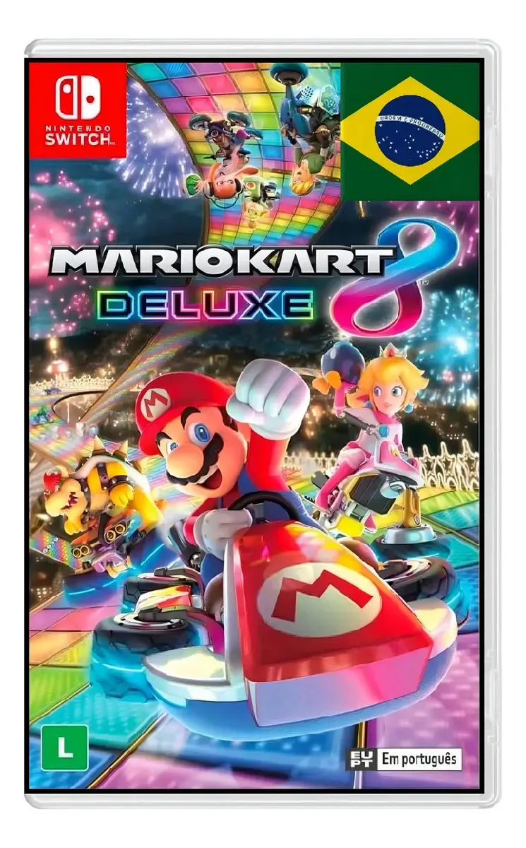 Mario Kart 8 Deluxe Deluxe Edition Switch Físico