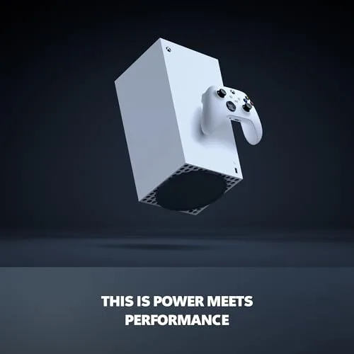 Xbox Series X - All Digital Gaming Console - 1TB SSD - Includes Wireless Controller - 4K Gaming - 120FPS - Robot White