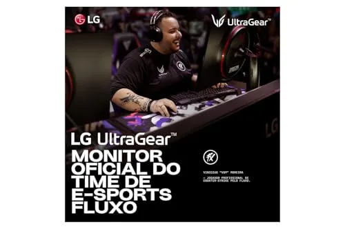 Monitor Gamer LG UltraGear 27” 27GS60F-B IPS Full HD 180Hz 1ms (GtG) NVIDIA® G-SYNC® AMD FreeSync™ HDR10 sRGB 99% HDMI DisplayPort